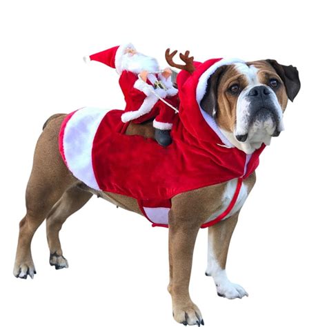 large dog costumes for christmas|More.